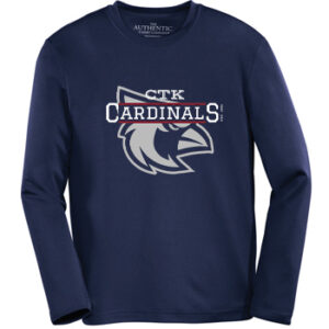 Youth Moisture Wicking Long Sleeve Shirt