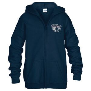 Youth Full Zip Hooded Sweatshirt