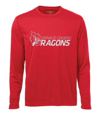 Adult Moisture Wicking Long Sleeve Shirt - Image 2