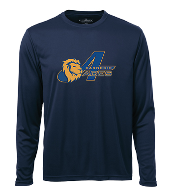 Adult Moisture Wicking Long Sleeve Shirt