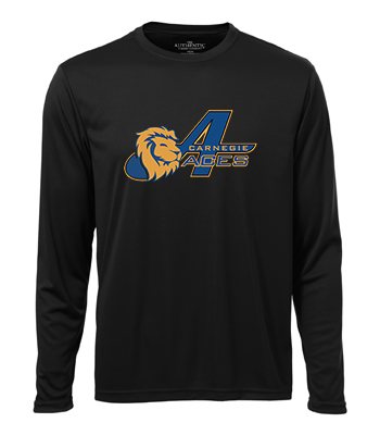 Adult Moisture Wicking Long Sleeve Shirt - Image 2