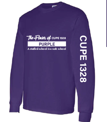 CUPE 1328 Long Sleeve T-Shirt - Image 2